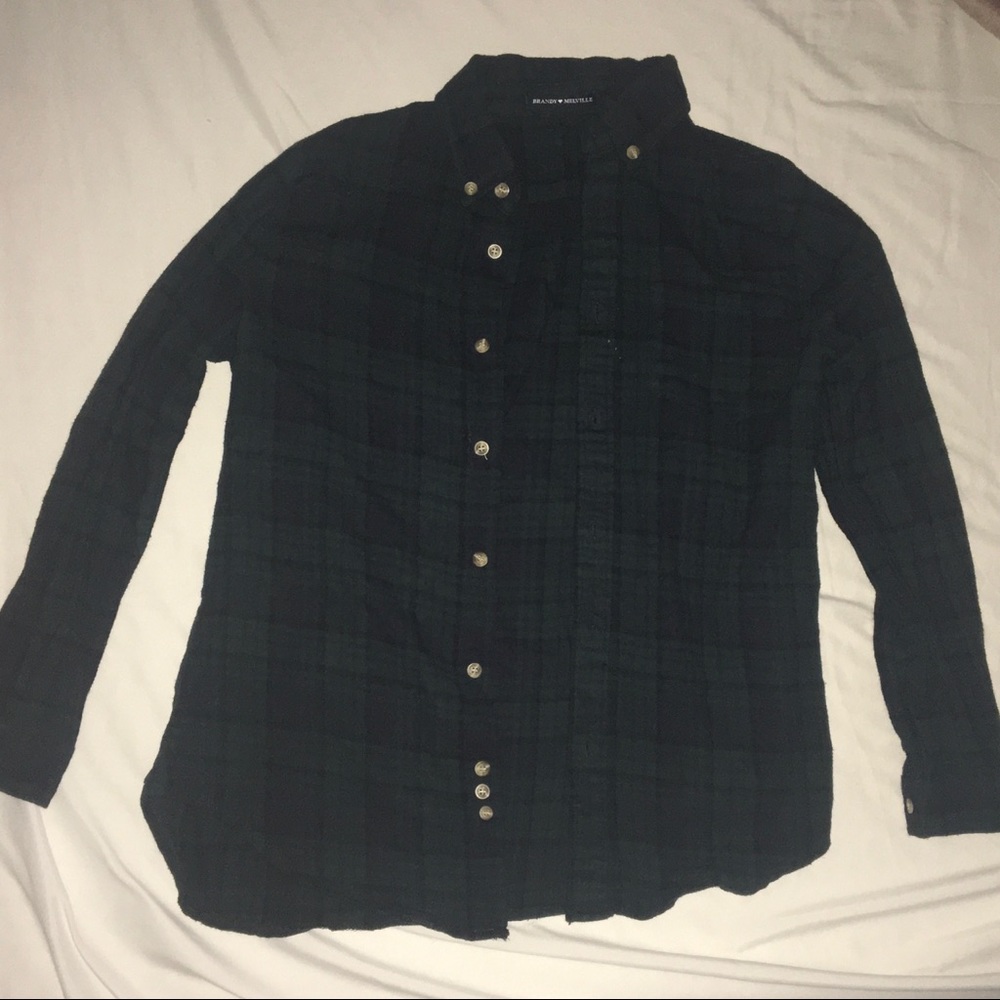 Green Brandy Melville Flannel - MM31